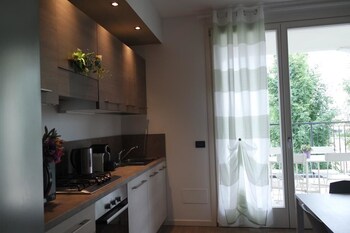 Aurora Tower Apartment In-Room Kitchen