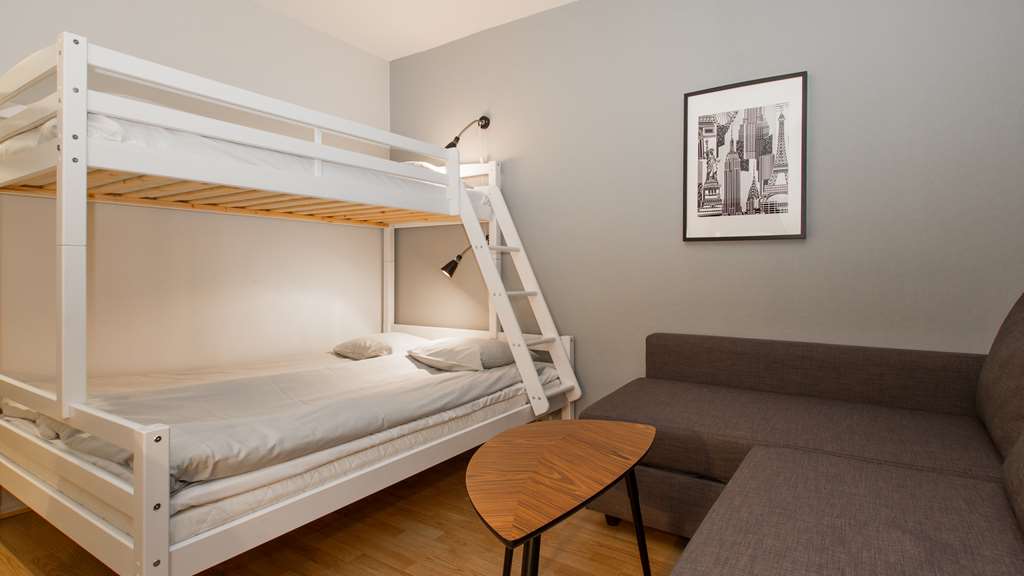 Best Western Hotell Soderh Sofabed for 2, bunkbed 80cm on the upperlevel, and 120cm on the lowerlevel