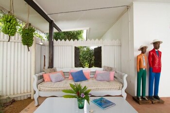 The Station Seychelles Lobby Sitting Area