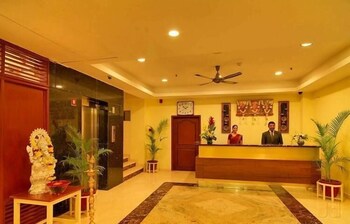 Dhanunjayas Luxury Hotel Reception