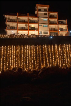 Dharamshala The Sanctuary Hotel Front - Evening/Night