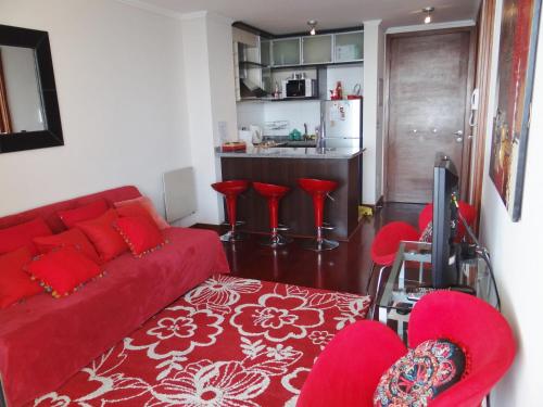 Apartamento Viña Del Mar Frente Al Mar Reñaca Full (آپارتامنتو ویñا دل مار فرنت ال مار رñاكا فول) 