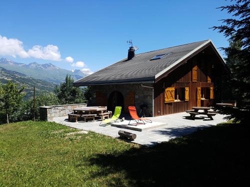 Chalet à Montchavin Avec Vue Sur Le Mont Blanc 84428 