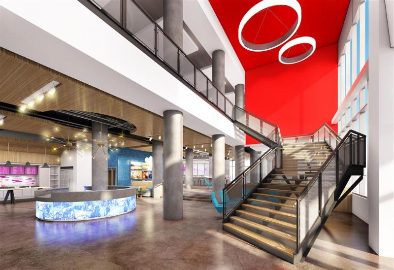 Aloft Boston Seaport District Lobby