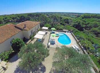 Gorgeous Seaview House In The Nature Reserve Of Roque Haute With Pool Aerial View