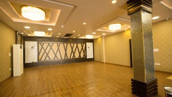 White Mushroom Jaipur V Inn Birthday Party Area