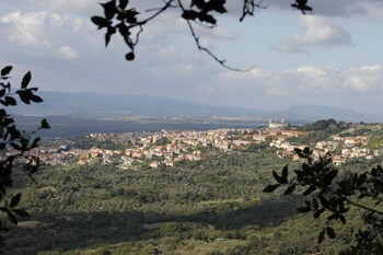 Apartment With In Cuglieri With Furnished Terrace 13 Km Aerial View