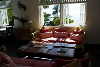 The Station Seychelles Lobby Sitting Area