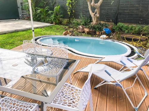 Villa Contemporaine À 5 Min Du Lagon 