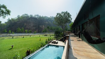 Corbett Riverside Resort View from Hotel