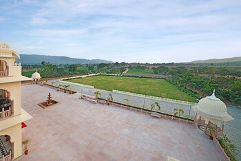 The Jaibagh Palace View from Hotel