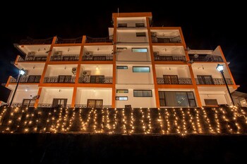 Dharamshala The Sanctuary Hotel Front - Evening/Night