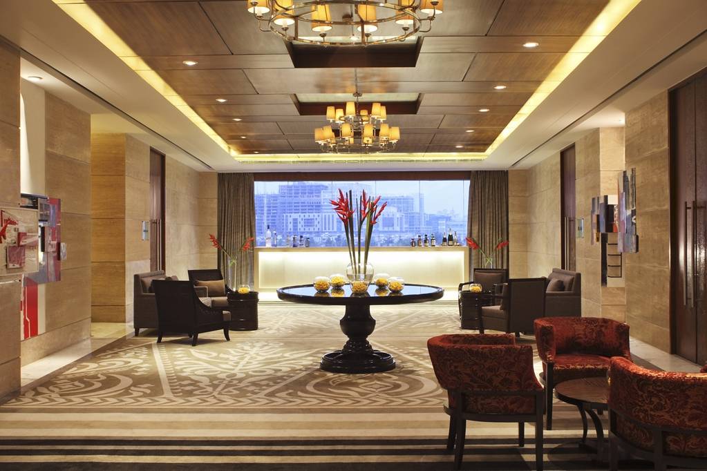 The Leela Ambience Gurgaon Hotel & Residences Boardroom lounge
