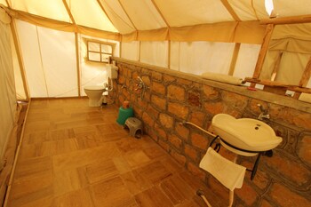 The Chirag Desert Camp Bathroom