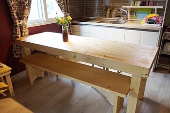 Seogwipo Seongsan Evergreen Pension In-Room Kitchen
