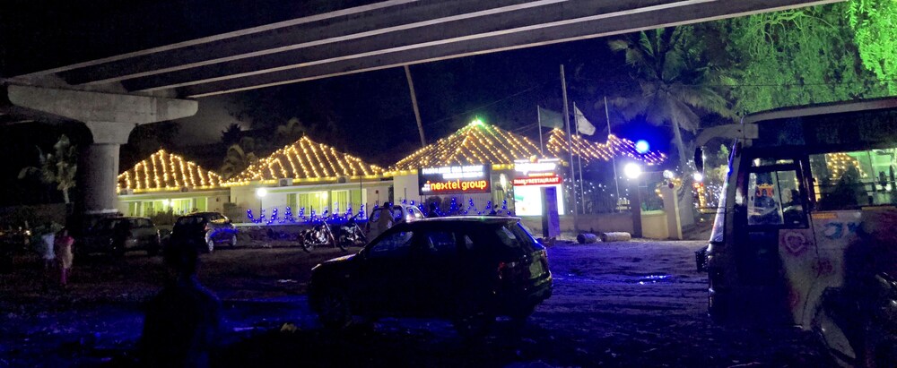 Nextel Beach Resort Hotel Front - Evening/Night