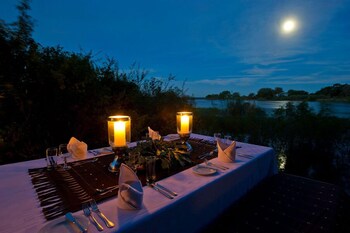 Tongabezi Lodge Outdoor Dining