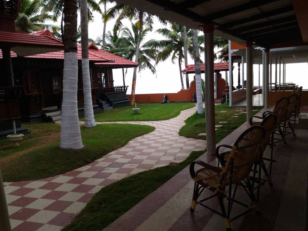 Black Beach Resort Interior Entrance