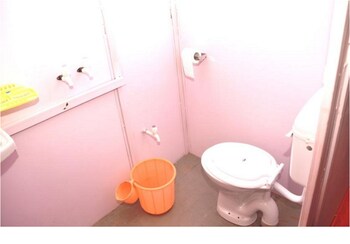 Divine Kumbh Camp Bathroom