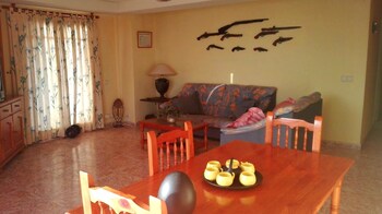 Apartment With In Dénia Alicante With Wonderful Sea View Living Room