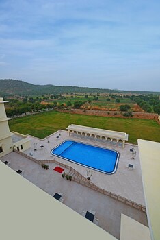 The Jaibagh Palace View from Hotel