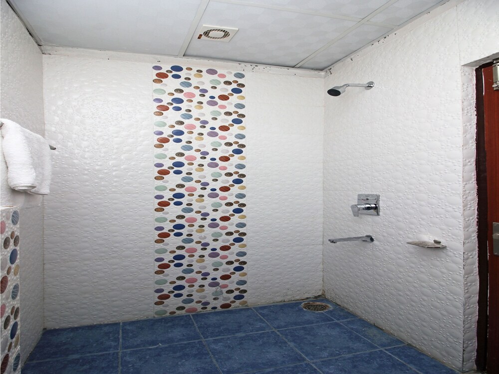 Hotel Red Carpet Bathroom Shower