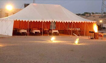 The Chirag Desert Camp Outdoor Dining