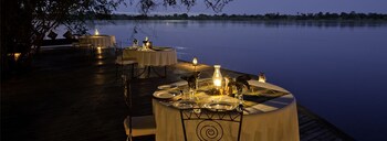 Tongabezi Lodge Outdoor Dining