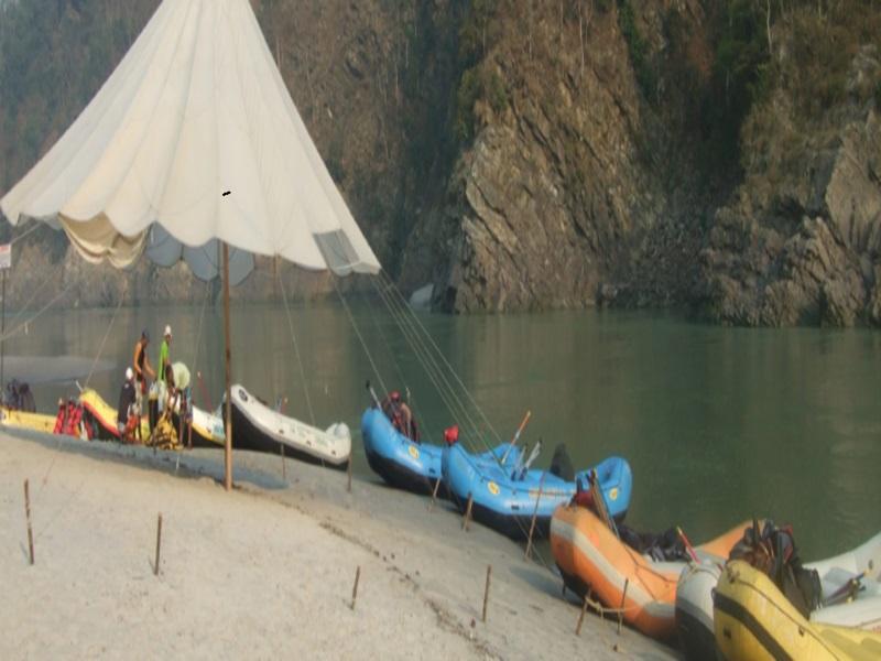 Alaknanda River Adventure Camp Byasi Tents 