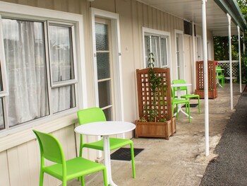 Palm Motel Waihi Terrace/Patio
