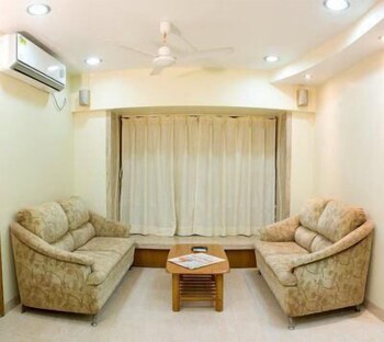 Seven Serviced Apartments Worli Living Area