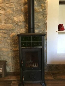 Casa Guido Fireplace