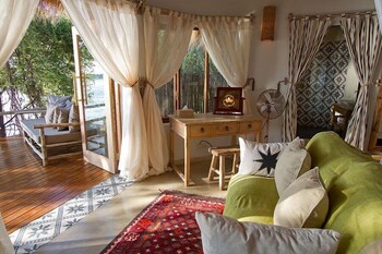 Tongabezi Lodge Living Room