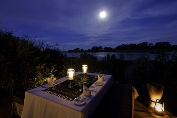 Tongabezi Lodge Outdoor Dining
