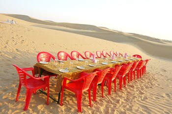 The Chirag Desert Camp Outdoor Dining