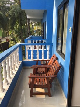 Morjim Coco Palms Resort Balcony
