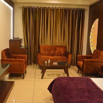 Hotel Ashish Continental Living Area