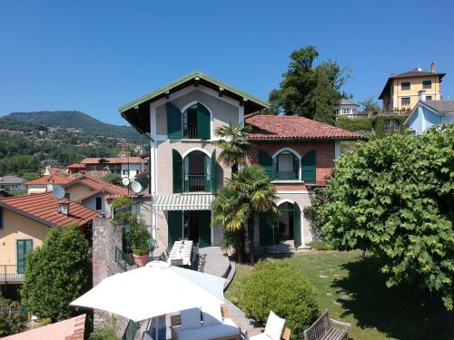 Villa Il Motto Con Magnifica Vista Lago E Grande Giardino 