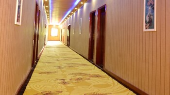 Warm Harbor Hotel Hallway
