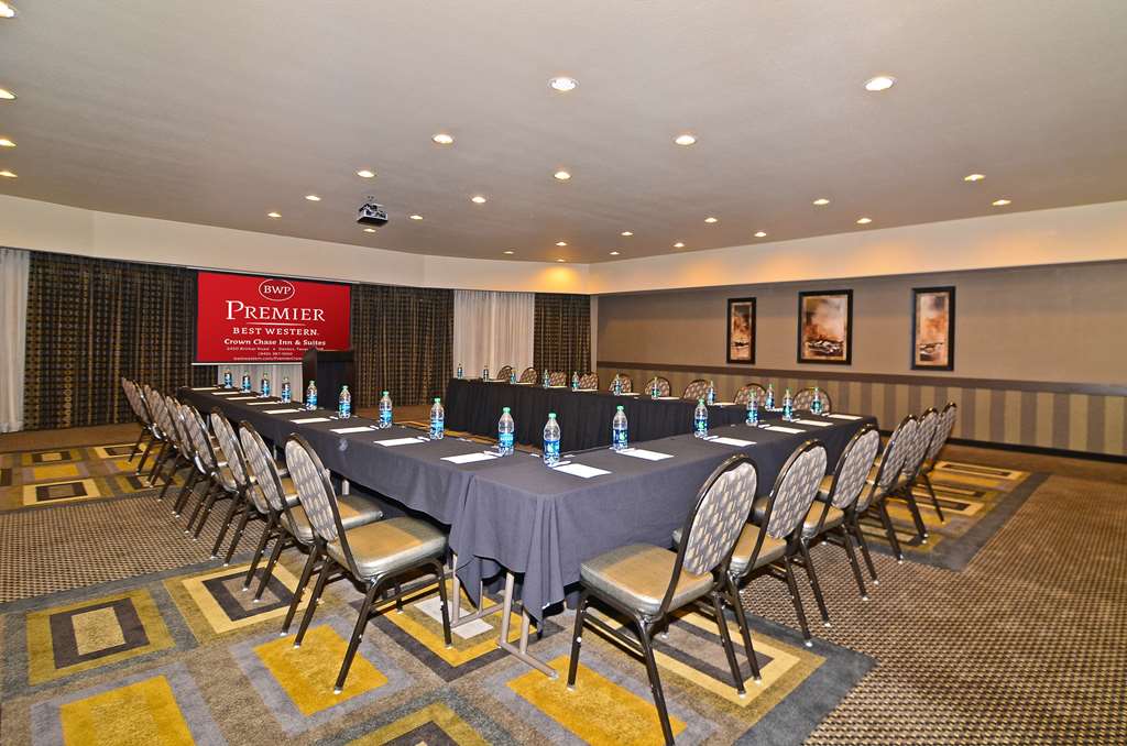 Best Western Premier Crown Chase Inn & Suites Our versatile meeting room comes with full audio/visual capabilities.